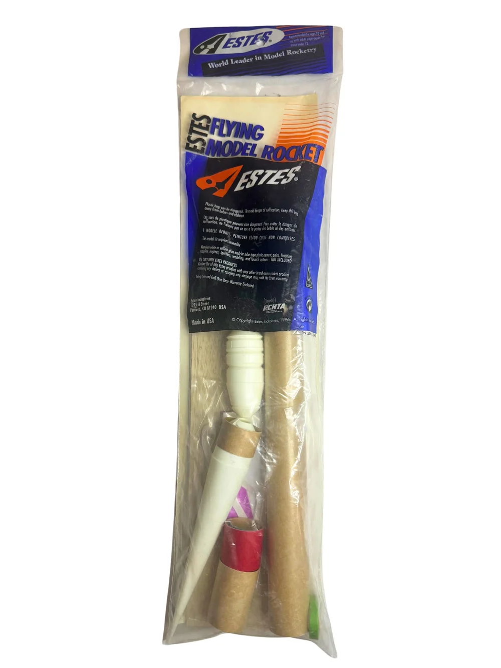 Buy Estes Black Brant II Flying Model Rocket Kit - #1958 — Launch